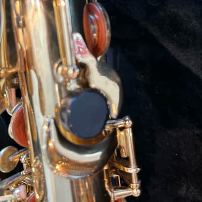 JZ Baritone Bari Saxophone W/ Case, Mouth Piece, Strap, Foot Stand & Low A Key image 3