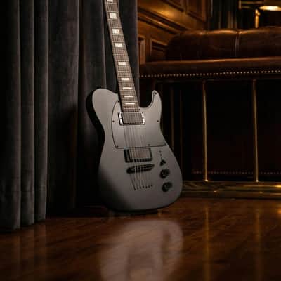 Jericho Guitars Fusion Blacktop 7 String Baritone 2026 - Black Satin image 1