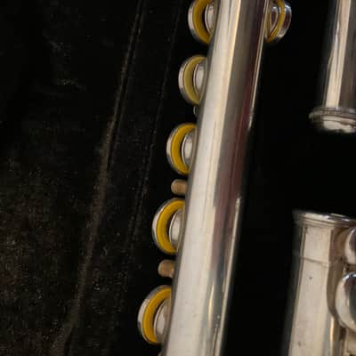 Yamaha Open Hole Flute All New Pads, Clean, C foot model image 5