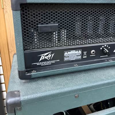 Peavey Penta 140 Watt Tube Guitar Amplifier Head and Cabinet 2000s Green image 5