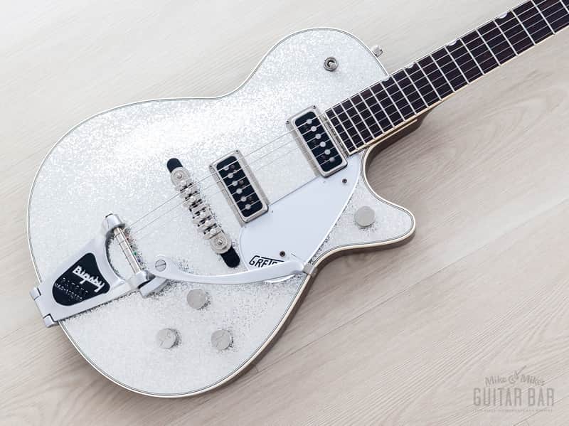 1995 Gretsch 6129T-57 Silver Jet ‘57 Vintage Reissue Silver Sparkle w/ Dynasonics, Bigsby, Melita & Case image 1