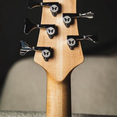 Fodera Emperor 5 Standard Classic-Vintage Sunburst (Optional Color) w/Indian Rosewood FB, Tortoise PG image 6