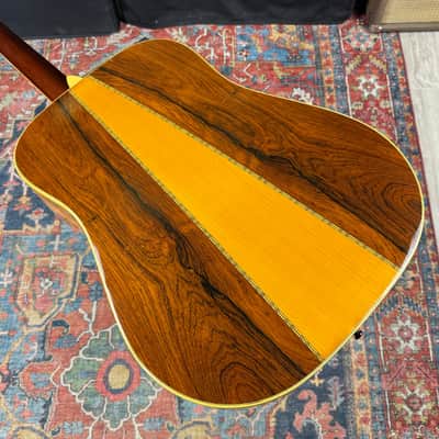 Morris D41 Style Dreadnought Model W-40 Jacaranda Solid Spruce - 1974 image 11