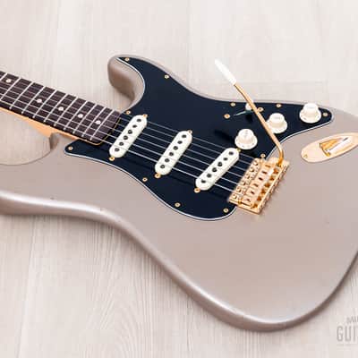 2025 Fender Custom Shop Masterbuilt Yuriy Shishkov ‘60s Stratocaster Shoreline Gold w/ Case, CoA image 10