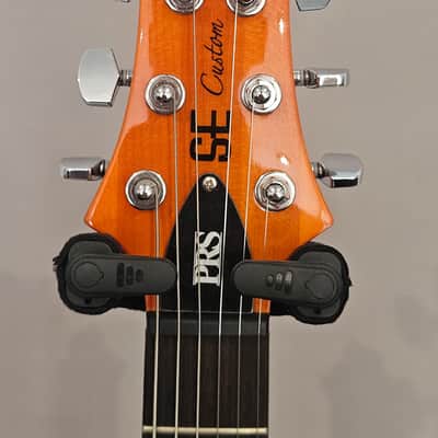 PRS SE Custom Semi-Hollow – Orange Flame Top – Upgrades, Original Parts, Gig Bag & Spare Pickup image 3