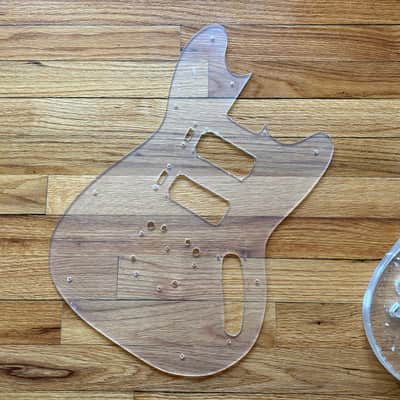 Homemade Fender Acrylic Mustang Body image 2