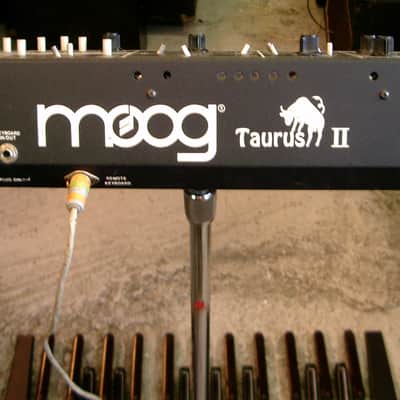Moog Taurus II 1981 - 1983 Black Bass Pedal Synthesizer w/ Pedals & Tone Generator image 5