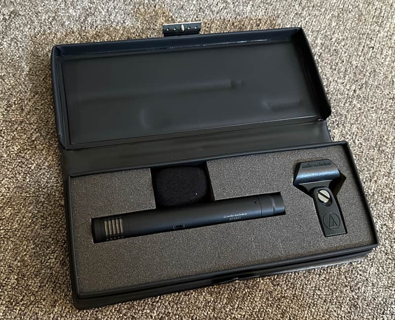Audio-Technica AT4041 Small Diaphragm Cardioid Condenser Microphone 2010s - Black image 1