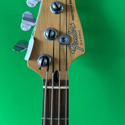 Fender Precision Bass Plus USA Midnight Wine w/ Lace Sensor P/J Pickups & Badass Bridge 1990 image 5