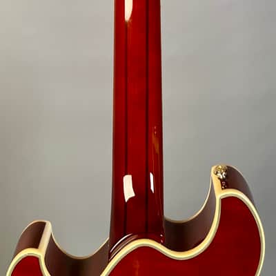 Eastwood Classic 6 TA PH Languedoc Anastasio Style Hollowbody Natural image 15
