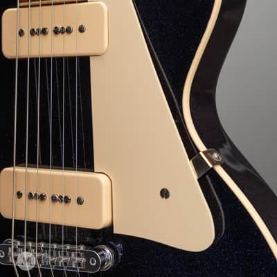 Gibson Guitars - 2018 Custom Shop Les Paul Standard - P-90s M2M - Brunswick Blue Sparkle - Used image 9