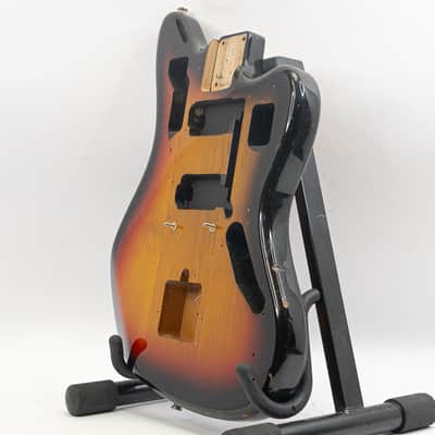 Fender Japan JG66-85 Jaguar Body – 1966 Reissue – 3-Tone Sunburst (Blank) image 5
