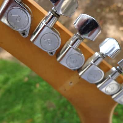 Kramer Pacer Custom 1984 Black- Seymour Duncan Vintage Pickups- Bannana Hockey Stick image 14