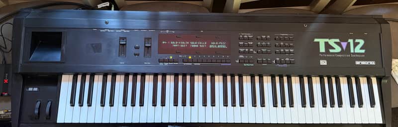 Ensoniq TS-12 Performance / Composition Synthesizer 1993 - 1996 - Black image 1