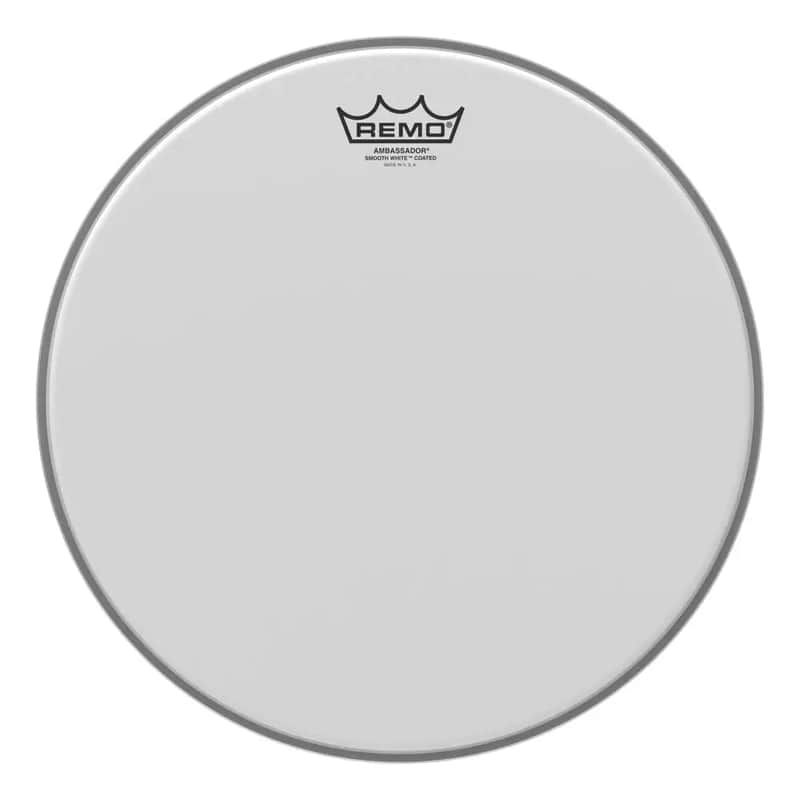 Remo Ambassador Coated Smooth White Drumhead 14" image 1