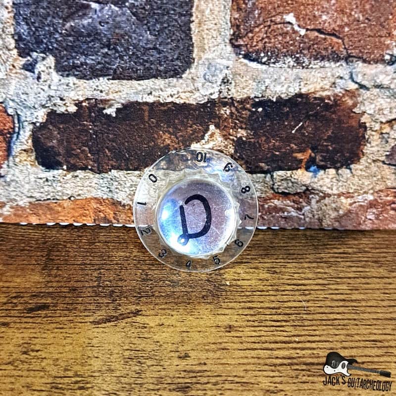 1990s DeArmond Knob Clear