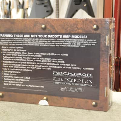 ROCKTRON Utopia G100 / Multi-effects processor for Guitar imagen 4