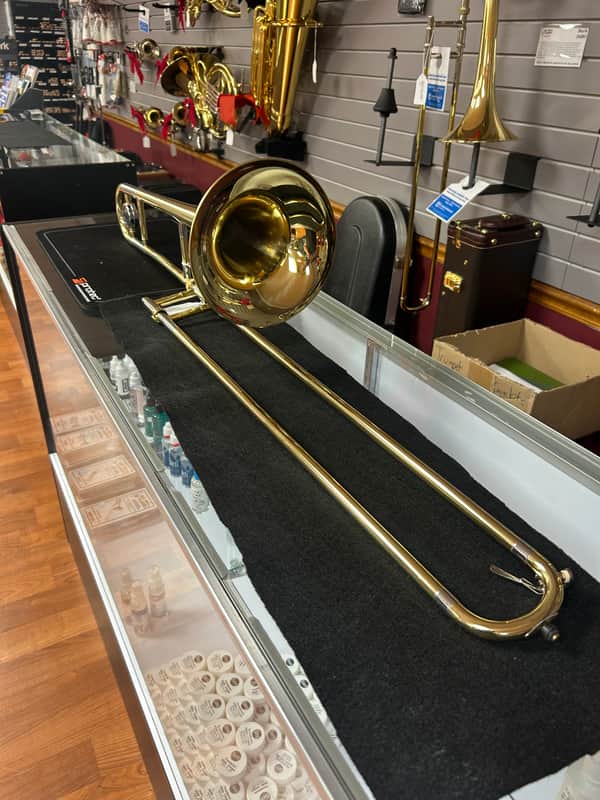 LA Horn Trombone - Gold lacquer image 1