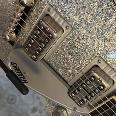 Gretsch G6129 Players Edition Jet Silver Sparkle image 16