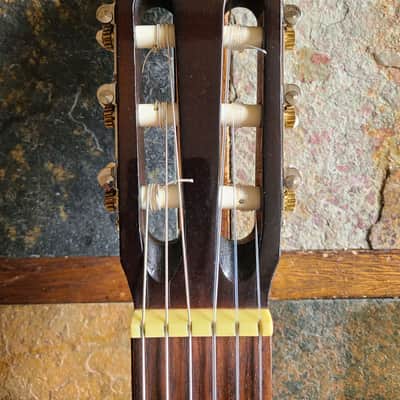 Yamaha No. G-60 vintage MIJ nylon classical Nippon w/hsc - Natural image 5