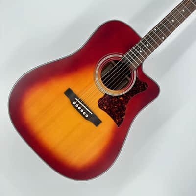 Epiphone Masterbilt DR-400 MCE Faded Cherry Sunburst image 2