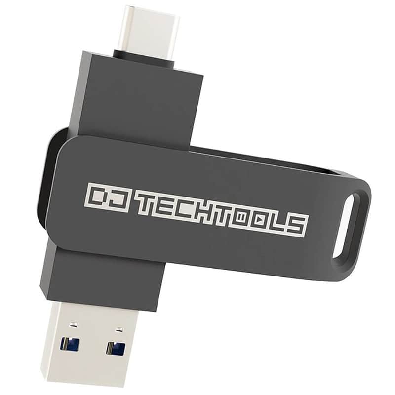 DJ TECHTOOLS Chroma Drive USB A/C Space Gray 128GB Speicherstick image 1