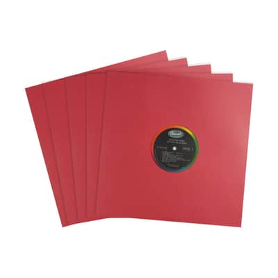 (50) 12" PREMIUM 29# RED Paper Vinyl LP Record Album Inner Sleeves ARCHIVAL image 10