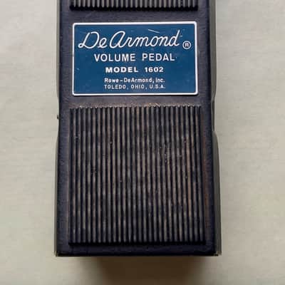 DeArmond 1602 volume pedal 1900s - Black image 1