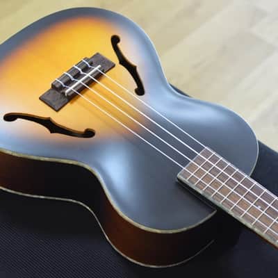 Kala Archtop Tobacco Burst Satin Tenor Ukulele image 8