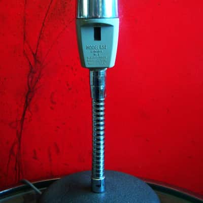 Vintage 1960's Electro-Voice 634 / 634A / 641 Omnidirectional Dynamic Microphone Hi Z w cable and Atlas stand image 8