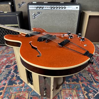 Epiphone USA Casino 1 of 1 Custom Order Orange Sparkle - 2021 image 19