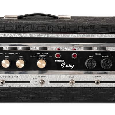 1968 Gretsch Fury 6169 Guitar Tube Amp Head 70 Watts image 3