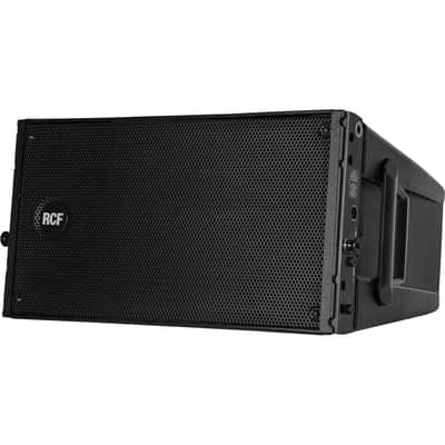 RCF HDL 10-A 1400W Dual 8" Active Line Array Module (Black) image 3