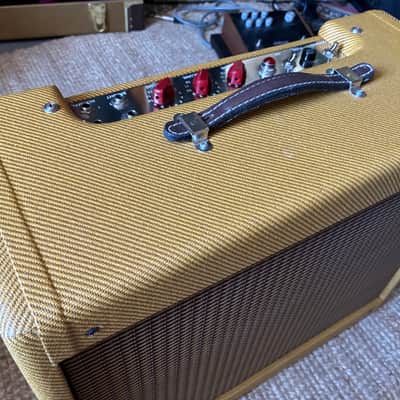 Tweed Deluxe 5E3, TAD, solid cab, Jensen 1x12" image 5