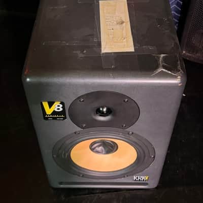 KRK V8 Series I Passive/Active Studio Monitors - Matching Pair (One Blown / Non-Functioning - Project Set) image 8