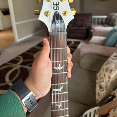 PRS SE Dave Navarro 2012 - 2016 - Jet White image 3