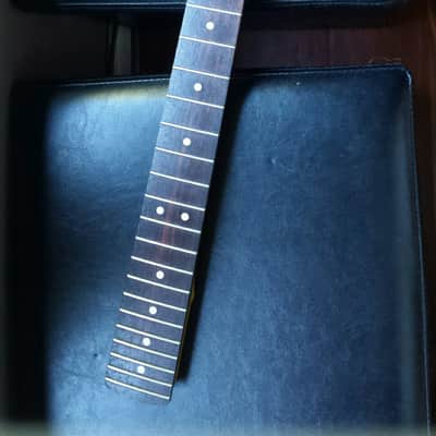 Warmoth Super Wide Fat Stratocaster Neck Satin Vintage Tint image 2