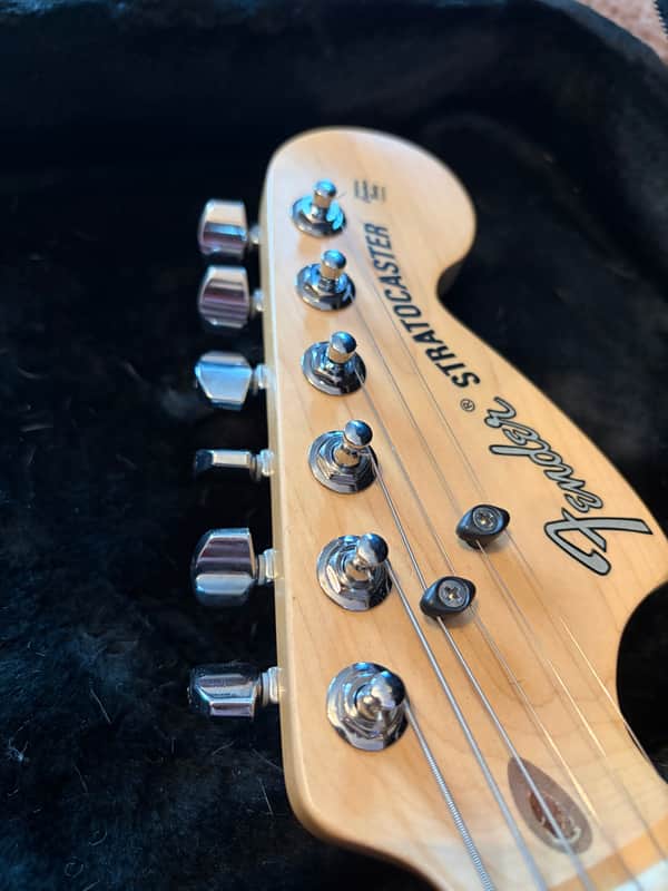 Fender American Performer Stratocaster HSS with Maple Fretboard 2018 - Present - Satin Surf Green image 1