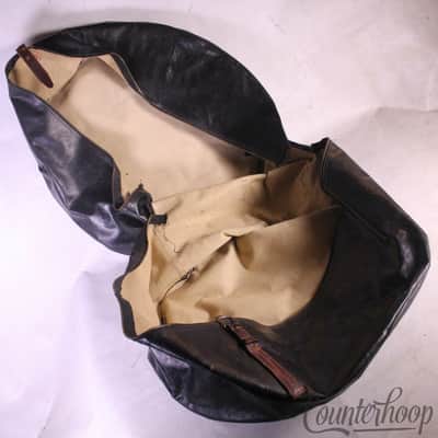 Ludwig Naugahyde Leather 14x20"Ink Stamped Bass Drum Case Vintage 60s Soft-Shell image 4