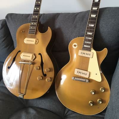 Handyman Les Paul Gold Top All Gold 2019 - All Gold relic image 2