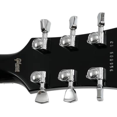 Gibson Custom Shop Les Paul Custom Axcess Floyd Rose Ebony with CustomBuckers image 5