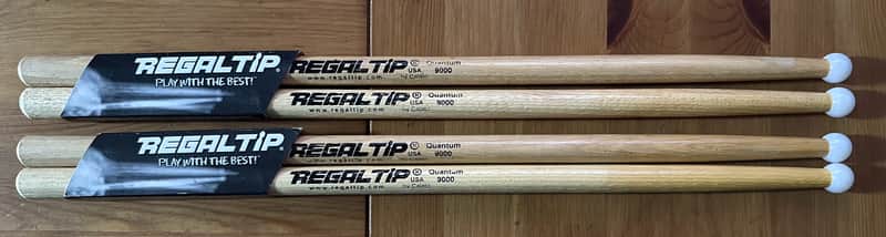 2 - pairs Regal Tip Quantum 9000 Nylon Tip 2010's - Gloss/Natural image 1