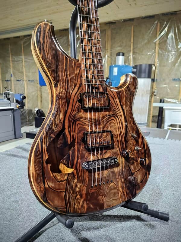 Barlow Guitars Falcon Semi-hollow 2025 - Mun Ebony image 1