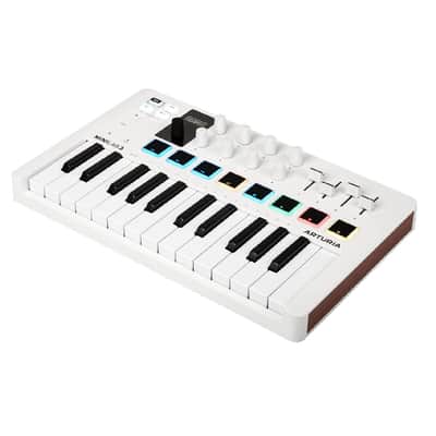 Arturia - MiniLab 3 25-Key MIDI Controller w/Software - White image 2