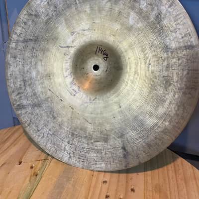 UFIP Vintage 14” bottom hi hat cymbal 1146g image 3
