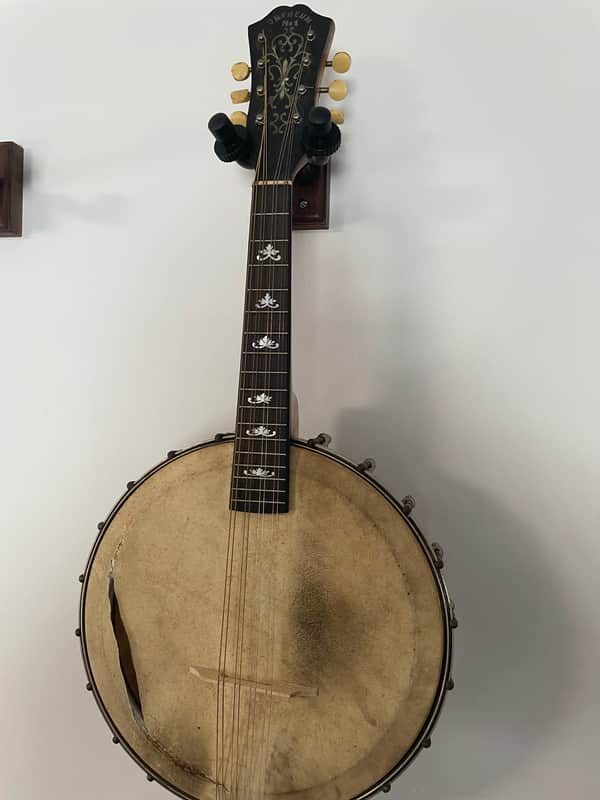 Orpheum #1 banjolin banjo mandolin w/ case image 1