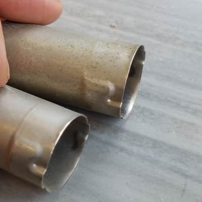 Cinch Pair (2) Tube Shields 12AX7 9-pin J-Slot TS103U02 mil spec J52-04 Vintage Vacuum 1950s-1960s image 6