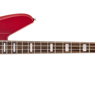 Reverend Thundergun Bass Transparent Cherry image 2