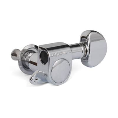 Grover 205C Mini Rotomatic 3 + 3 Tuners - Chrome image 1