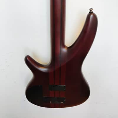 Ibanez SRF700-BBF Bass Workshop Fretless Soundgear - 2014 - Present - Brown Burst Flat image 21